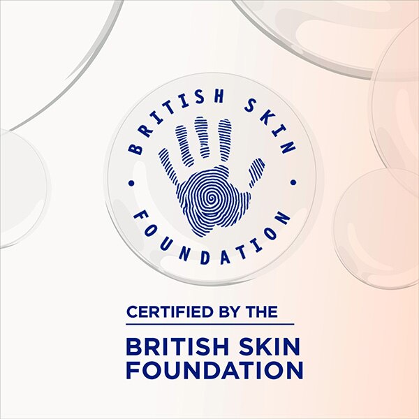Swirl pattern imprinted on handprint.