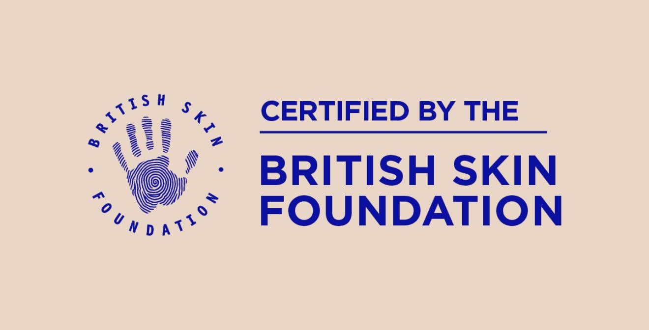 Certified By The British Skin Foundation