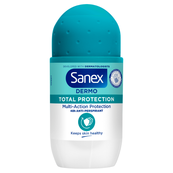 Sanex Dermo Total Protection 48h Antiperspirant Roll On