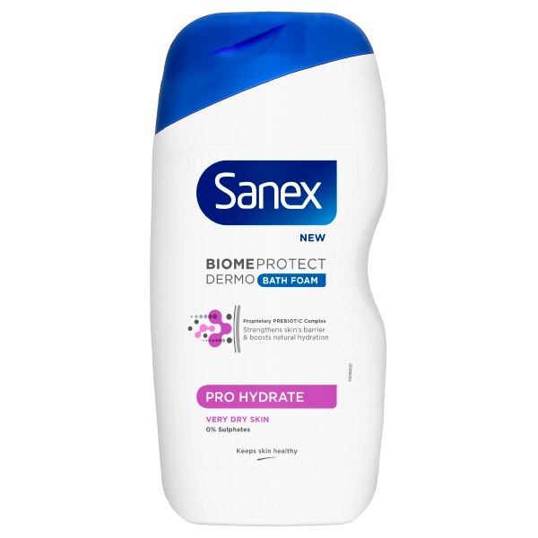 Sanex BiomeProtect Pro Hydrate Bath Foam
