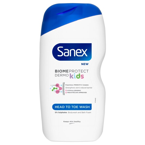 Sanex BiomeProtect Dermo Kids Body Wash & Foam Bath