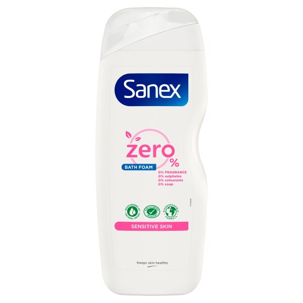 Sanex Zero% Sensitive Skin Bath Foam