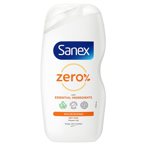 SANEX Zero% Dry Skin Shower Gel (Dry and Sensitive Skin)